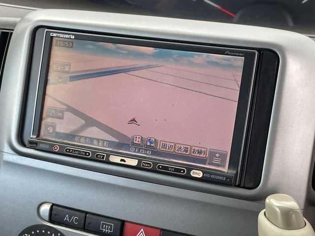 ダイハツ タント X 群馬県 2010(平22)年 5.6万km ファインブルーマイカメタリック ＳＤナビ　ビルトインＥＴＣ　フルセグＴＶ　ミュージックプレイヤー接続　電動スライドドア　電動格納ミラー　ＡＢＳ　横滑り防止装置　ハロゲンヘッドライト　エアコン　スマートキー　純正フロアマット　禁煙車