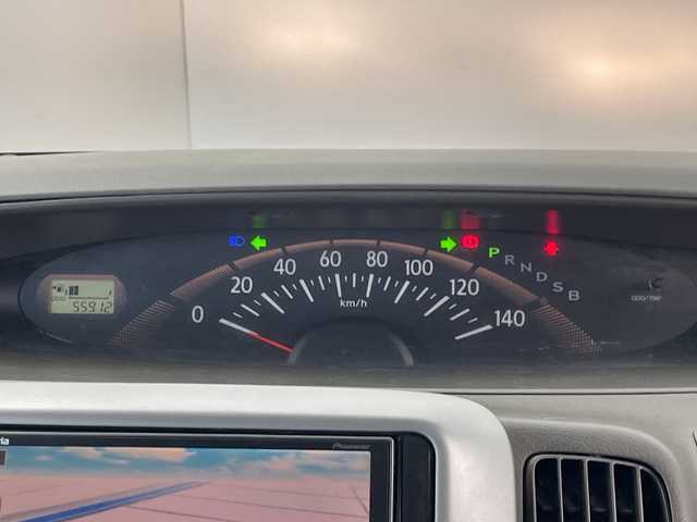 ダイハツ タント X 群馬県 2010(平22)年 5.6万km ファインブルーマイカメタリック ＳＤナビ　ビルトインＥＴＣ　フルセグＴＶ　ミュージックプレイヤー接続　電動スライドドア　電動格納ミラー　ＡＢＳ　横滑り防止装置　ハロゲンヘッドライト　エアコン　スマートキー　純正フロアマット　禁煙車