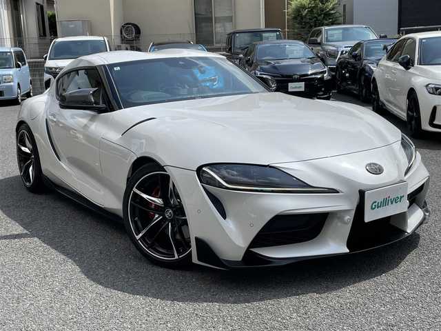 トヨタ スープラ RZ 神奈川県 2020(令2)年 2.6万km パール HKSマフラー/HKS車高調/純正19インチAW/ブレンボブレーキ/Toyota Supra Safety/レーダークルーズコントロール/衝突軽減ブレーキ/LKA/BSM/カラーHUD/ハーフレザーシート/純正メモリーナビ・地デジTV/JBLスピーカー/純正USB/BT再生/バックモニター/ETC/ドライブレコーダー/パワーシート/シートヒーター/ステアリングヒーター/LEDヘッドライト/コーナーセンサー/カーボンミラーカバー/パドルシフト/プッシュスタート/スマートキー×2/R3/4/5/6年ディーラー整備記録/保証書・取説あり
