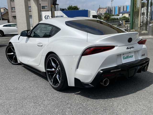 トヨタ スープラ RZ 神奈川県 2020(令2)年 2.6万km パール HKSマフラー/HKS車高調/純正19インチAW/ブレンボブレーキ/Toyota Supra Safety/レーダークルーズコントロール/衝突軽減ブレーキ/LKA/BSM/カラーHUD/ハーフレザーシート/純正メモリーナビ・地デジTV/JBLスピーカー/純正USB/BT再生/バックモニター/ETC/ドライブレコーダー/パワーシート/シートヒーター/ステアリングヒーター/LEDヘッドライト/コーナーセンサー/カーボンミラーカバー/パドルシフト/プッシュスタート/スマートキー×2/R3/4/5/6年ディーラー整備記録/保証書・取説あり