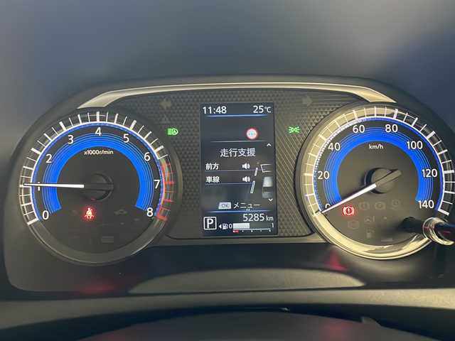 日産 デイズ X 愛知県 2024(令6)年 0.6万km 青 衝突軽減システム/純正9型ディズプレイオーディオ　ナビなし/全方位カメラ/Bluetooth/バックカメラ/コーナーセンサー/純正アルミホイール/LEDヘッドライト/オートマチックハイビーム/ステアリングスイッチ/スマートキー/プッシュスタート