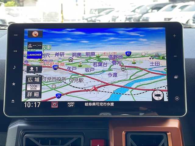 ダイハツ タフト G ターボ 岐阜県 2020(令2)年 3.2万km コンパーノレッド 登録時走行距離31102km/純正9型SDナビ /Blue tooth/CD/iPod/USB/SDミュージックサーバー可/フルセグテレビ /全方位カメラ　/ガラスルーフ/デュアルセンサーブレーキサポート/ドライブレコーダー前方/LEDヘッドライト/オートライト　/コーナーセンサー前後　/レーダークルーズコントロール　/プッシュスタート/アイドリングストップ/エアコンAAC/スマートキー/布系シート/シートヒーター前席/フルフラットシート/純正フロアマット/ルーフレール　/純正15アルミホイール/横滑り防止装置/盗難防止装置/衝突被害軽減システム/エアバッグW/カーテンエアバッグ