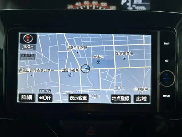 ダイハツ タント X ターボ 島根県 2016(平28)年 5万km ブラックマイカメタリック 社外ナビ/フルセグ/ＤＶＤ再生/Ｂｌｕｅｔｏｏｔｈ/パワースライドドア/横滑り防止装置/後席サンシェード/前席ベンチシート/オートライト/純正フロアマット/スペアキー1本