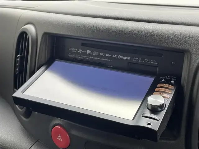日産 キューブ 15X インディゴ+プラズマ 茨城県 2012(平24)年 8.2万km ビターショコラ 純正ナビ/Bluetooth/フルセグ/CD/DVD/AM/FM/ETC/キセノンヘッドライト/盗難防止装置/スマートキー/スペアキー/オートエアコン/ドアバイザー