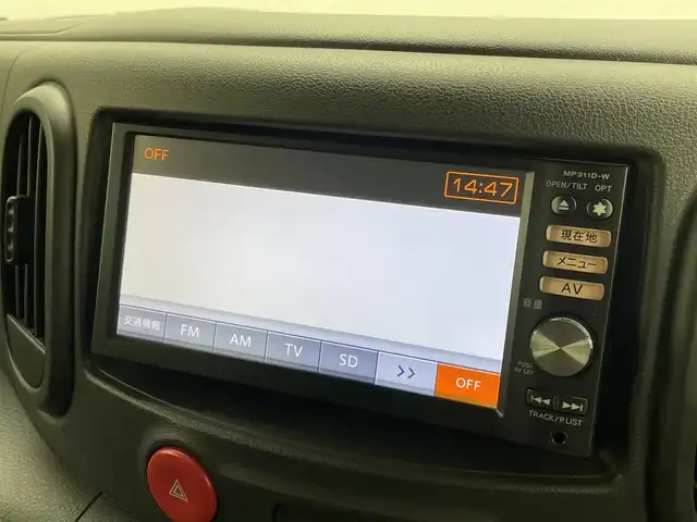 日産 キューブ 15X インディゴ+プラズマ 茨城県 2012(平24)年 8.2万km ビターショコラ 純正ナビ/Bluetooth/フルセグ/CD/DVD/AM/FM/ETC/キセノンヘッドライト/盗難防止装置/スマートキー/スペアキー/オートエアコン/ドアバイザー