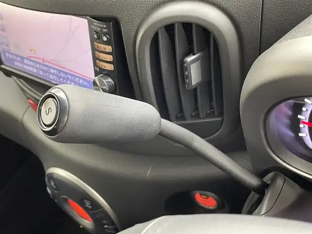 日産 キューブ 15X インディゴ+プラズマ 茨城県 2012(平24)年 8.2万km ビターショコラ 純正ナビ/Bluetooth/フルセグ/CD/DVD/AM/FM/ETC/キセノンヘッドライト/盗難防止装置/スマートキー/スペアキー/オートエアコン/ドアバイザー