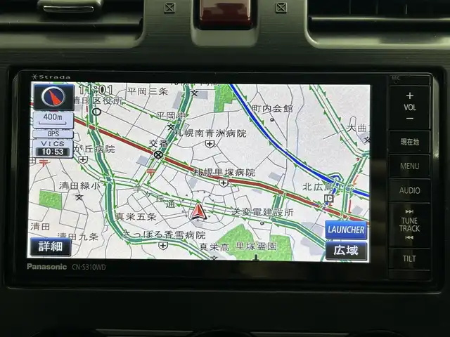 スバル インプレッサ スポーツ 2．0i アイサイト 道央・札幌 2013(平25)年 7.4万km サテンホワイトパール ・４WD/・純正ディーラーOPナビ/　CD/DVD/SD/BT/フルセグ/・バックカメラ/・ETC/・アイサイト/・レーダークルーズコントロール/・レーンキープアシスト/・アイドリングストップ/・キセノンライト/・フォグライト/・プッシュスタート/・スマートキー/・純正フロアマット/・ドアバイザー