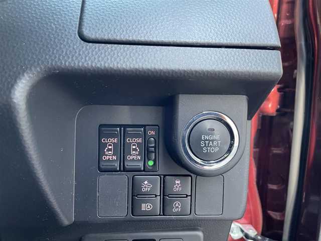 トヨタ タンク カスタムG 長崎県 2019(平31)年 2.2万km ブラックマイカメタリック/ファイアークォーツレッドメタリック 純正フルセグナビ/純正14インチアルミホイール/両側パワースライドドア/クルーズコントロール/バックカメラ/ETC/スマートアシスト/スマートキー/プッシュスタート/ドアバイザー/ウインカーミラー/フォグランプ/LEDヘッドランプ