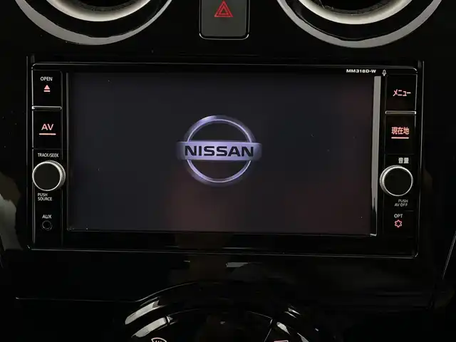 日産 ノート e－パワー X 新潟県 2018(平30)年 3.4万km ガーネットレッド 純正ナビ/　　フルセグ/CD/DVD/BT/アラウンドビューモニター/レーダークルーズコントロール/オートライト/純正15インチアルミホイール/ステアリングスイッチ/デジタルインナーミラー/スマートキー/ETC