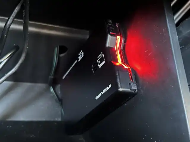 スズキ スペーシア カスタム HYBRID GS 大阪府 2021(令3)年 4.7万km ブルーイッシュブラックパール3 社外メモリナビ（MDV-D708BTW）/CD/DVD/フルセグTV/BT/iPod/USB/デュアルセンサーブレーキサポート/発進お知らせ機能/アダクティブクルーズコントロール/レーンキープアシスト/ハイビームアシスト/バックカメラ/コーナーセンサー/シートヒーター/リア席ロールサンシェード/USB充電ポート/オートライト/フロントフォグ/ETC/前後ドライブレコーダー/スペアキー