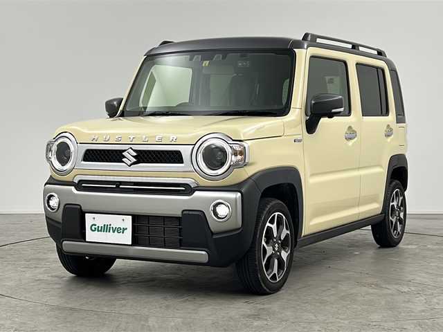 スズキ ハスラー Jスタイル 三重県 2022(令4)年 2万km シフォンアイボリーメタリック/ガンメタリック2トーン 禁煙車/純正9インチナビ/・フルセグ・CD・USB・Bluetooth・iPod/全方位モニター/前席シートヒーター/デュアルカメラブレーキサポート/LEDヘッドライト（オートライト）/前後ドライブレコーダー/ETC