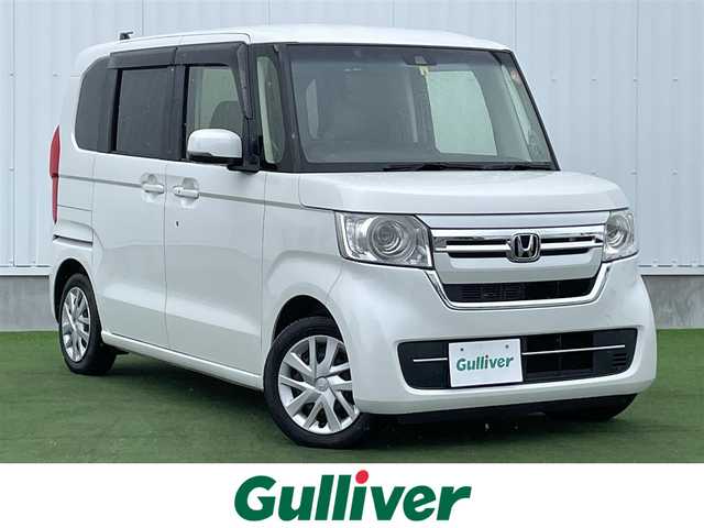 ホンダ Ｎ ＢＯＸ L 香川県 2021(令3)年 1.7万km プラチナホワイトパール 登録時走行距離：16507ｋｍ/純正SDナビゲーション/→CD/DVD 再生/→ワンセグTV/バックカメラ/シートヒーター/ステアリングリモコン/レーダークルーズコントロール/ベンチシート/片側パワースライドドア/LEDオートライト/レベライザー/後部コーナーセンサー/レーンキープアシスト/横滑り防止装置/電格ウィンカーミラー/スマートキー