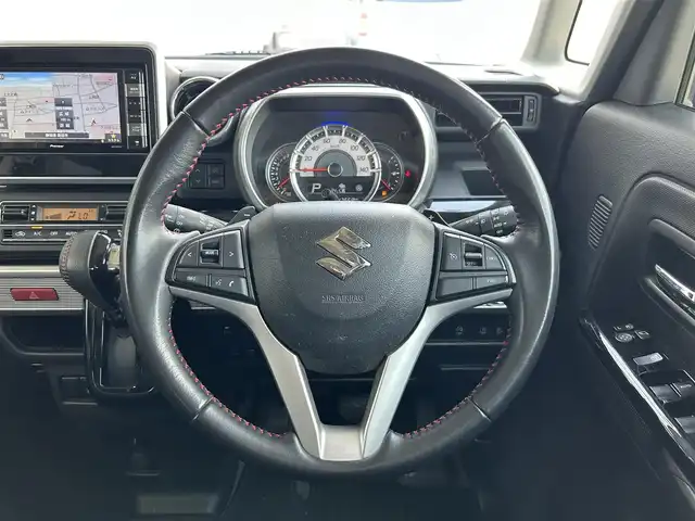 スズキ スペーシア カスタム HYBRID XS ターボ 愛知県 2020(令2)年 1.8万km アーバンブラウンパールメタリック ターボ車/デュアルセンサーブレーキサポート/純正ＳＤナビ/フルセグＴＶ/全周囲カメラ/前後ドラレコ/ハーフレザー/シートヒーター/ＨＵＤ/両側電動スライドドア/ＬＥＤヘッドライト/フォグランプ/純正１５ＡＷ