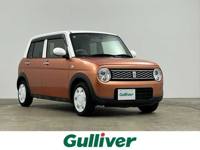 スズキ ラパン S セレクション 千葉県 2018(平30)年 3.4万km リフレクティブオレンジM/ホワイト2トーン 純正SDナビ/（CD/DVD/bluetooth/フルセグ）/バックカメラ/全方位カメラ/ウッド調パネル/アイドリングストップ/衝突軽減ブレーキ/前席シートヒーター/スマートキー/プッシュスタート/オートライト/オートエアコン/ステアリングスイッチ/純正フロアマット/純正ドアバイザー