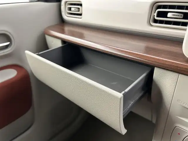 スズキ ラパン S セレクション 千葉県 2018(平30)年 3.4万km リフレクティブオレンジM/ホワイト2トーン 純正SDナビ/（CD/DVD/bluetooth/フルセグ）/バックカメラ/全方位カメラ/ウッド調パネル/アイドリングストップ/衝突軽減ブレーキ/前席シートヒーター/スマートキー/プッシュスタート/オートライト/オートエアコン/ステアリングスイッチ/純正フロアマット/純正ドアバイザー