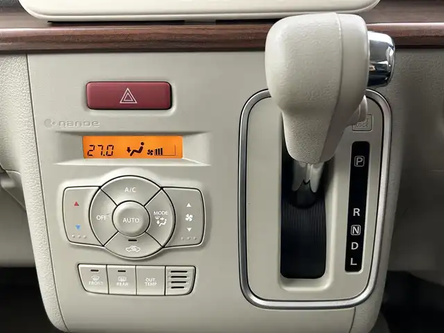 スズキ ラパン S セレクション 千葉県 2018(平30)年 3.4万km リフレクティブオレンジM/ホワイト2トーン 純正SDナビ/（CD/DVD/bluetooth/フルセグ）/バックカメラ/全方位カメラ/ウッド調パネル/アイドリングストップ/衝突軽減ブレーキ/前席シートヒーター/スマートキー/プッシュスタート/オートライト/オートエアコン/ステアリングスイッチ/純正フロアマット/純正ドアバイザー