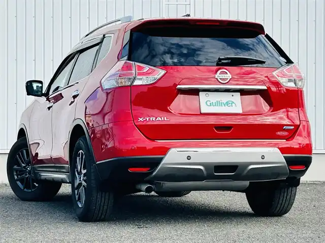 日産 エクストレイル 20Xt ブラックエクストリーマーX エマB 熊本県 2016(平28)年 2.2万km バーニングレッド 4WD/純正SDメモリナビ/AM/FM/CD/DVD/Bluetooth/USB/AUX/アラウンドビューモニター/ビルトインETC/ドライブレコーダー（前）/ABS/横滑り防止装置/車線逸脱警報/後側方車両検知警報/エマージェンシーブレーキ/ふらつき警報/進入禁止警報/駐車支援/LEDヘッドライト/フォグランプ/オートライト/ハーフレザーシート/シートヒーター（D/N)/プッシュスタート/スマートキー/スペアキー×2/純正革巻きステアリング/ステアリングスイッチ/電動格納ミラー/ミラーウィンカー/ドアバイザー/純正フロアマット/W+サイド+カーテンエアバック