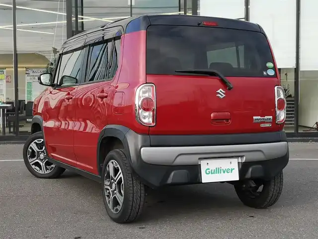 スズキ ハスラー X ターボ 茨城県 2014(平26)年 2.4万km フェニックスレッドパール/ブルーイッシュブラックパール 前方ドラレコ/シートヒーター/アイドリングストップ/横滑り防止装置/衝突被害軽減システム/オートライト/Fフォグ/キセノンライト/純正フロアマット/純正アルミホイール/オートエアコン/プッシュスタート/スマートキー