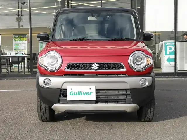 スズキ ハスラー X ターボ 茨城県 2014(平26)年 2.4万km フェニックスレッドパール/ブルーイッシュブラックパール 前方ドラレコ/シートヒーター/アイドリングストップ/横滑り防止装置/衝突被害軽減システム/オートライト/Fフォグ/キセノンライト/純正フロアマット/純正アルミホイール/オートエアコン/プッシュスタート/スマートキー