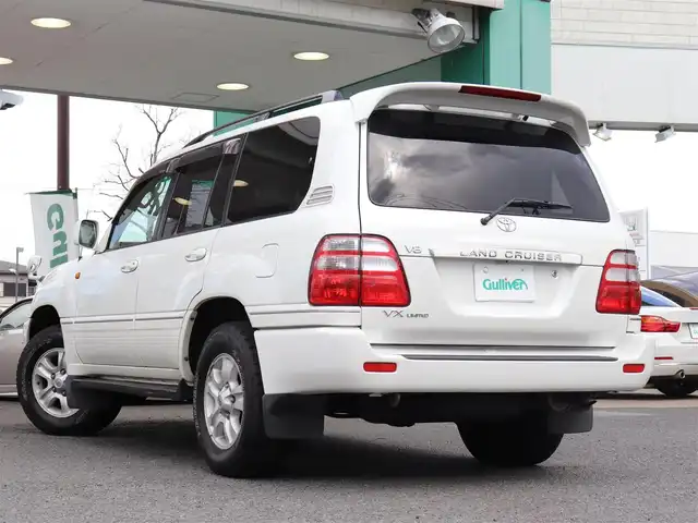 トヨタ ランドクルーザー VX－LTD Gセレクション 神奈川県 2004(平16)年 16.9万km ホワイトパールクリスタルシャイン ワンオーナー /ムーンルーフ/シートヒーター(運転席&助手席)/パワーシート(運転席&助手席)/クルーズコントロール/純正17インチAW/純正メモリナビ AVIC-RW99/Bluetooth/フルセグTV/バックカメラ/社外ドラレコ前後/ETC/純正フロアマット/ドアバイザー/保証書/取説ナビ説/スペアキー/記録簿（H19 21 23 25 27 28 29 R1 3 5）