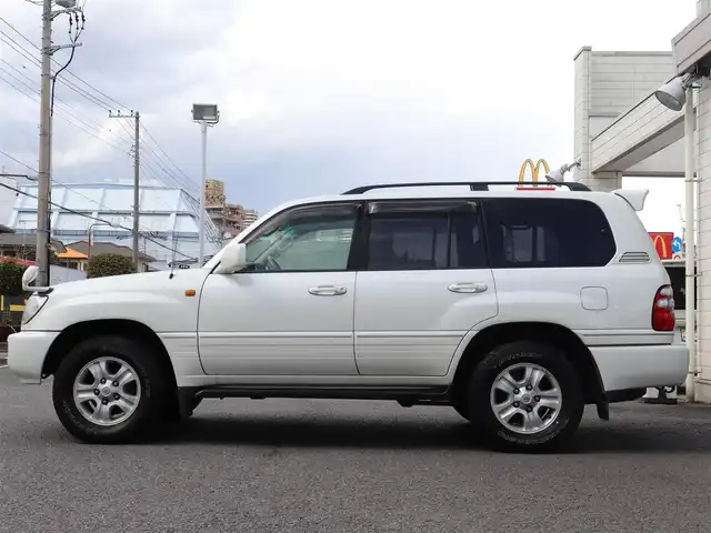 トヨタ ランドクルーザー VX－LTD Gセレクション 神奈川県 2004(平16)年 16.9万km ホワイトパールクリスタルシャイン ワンオーナー /ムーンルーフ/シートヒーター(運転席&助手席)/パワーシート(運転席&助手席)/クルーズコントロール/純正17インチAW/純正メモリナビ AVIC-RW99/Bluetooth/フルセグTV/バックカメラ/社外ドラレコ前後/ETC/純正フロアマット/ドアバイザー/保証書/取説ナビ説/スペアキー/記録簿（H19 21 23 25 27 28 29 R1 3 5）