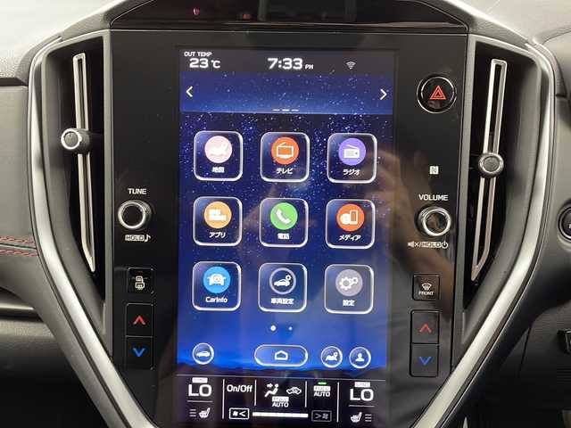 スバル レヴォーグ 1．8STIスポーツ EX 鹿児島県 2021(令3)年 3.2万km クリスタルブラックシリカ アイサイトX/純正11.6型ディスプレイオーディオ/（フルセグ/AUX/ApｐぇCarPlay/AndroidAuto）/全方位カメラ/純正フロントエアロ/レーダークルーズコントロール/前方ドライブレコーダー/ビルドインETC/電動リアゲート/電子制御ダンパー/ブラインドスポットモニター/オートホールド/シートメモリー/パドルシフト/レーンキープアシスト/オートマチックハイビーム/RAB/SRH