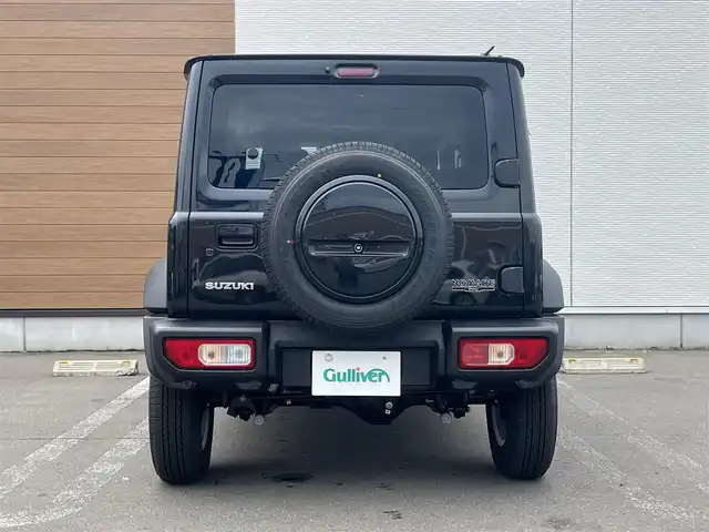 スズキ ジムニー ノマド FC 秋田県 2025(令7)年 0.1万km 黒 ４WD/衝突軽減システム/LEDヘッドライト/純正アルミ/スマートキー/アイドリングストップ/コーナーセンサー/クルーズコントロール/オートマチックハイビーム/レーンキープアシスト/プッシュスタート/ダウンヒルアシストコントロール/ステアリングスイッチ/背面タイヤ/ヘッドライトウォッシャー/ミラーヒーター/オートライト/オートエアコン/パワーステアリング/パワーウィンドウ/レベライザー/横滑り防止/電動格納ウィンカーミラー/保証書/取扱説明書/記録簿