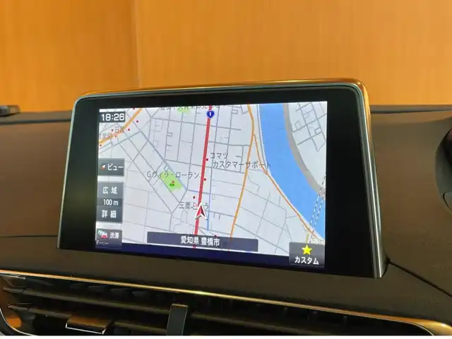 プジョー ３００８ GT ブルー HDi 愛知県 2022(令4)年 1.8万km パール 純正ナビ /フルセグTV /AppleCarPlay /360度カメラ /パノラマガラスルーフ/黒半革シート /シートヒーター /パワーバックドア /ACC /ブラインドスポット /レーンキープ/黒半革シート /シートヒーター/LEDヘッドライト