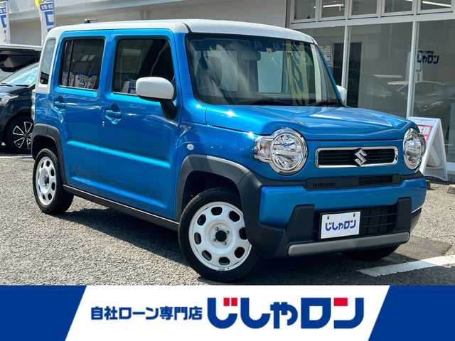 スズキ ハスラー HYBRID G 京都府 2021(令3)年 8.3万km ブリスクブルーメタリック/ホワイト2トーンルーフ (株)IDOMが運営する【じしゃロン伏見店】の自社ローン専用車両になりますこちらは現金またはオートローンご利用時の価格です。自社ローンご希望の方は別途その旨お申付け下さい/社外ナビ(AVIC-BZ501)/(CD/DVD/Bluetooth/USB)/ETC/バックカメラ/コーナーセンサー/レーンキープアシスト/オートライト/アイドリングストップ/前席シートヒーター/社外フロアマット/スマートキー/スペアキー1本