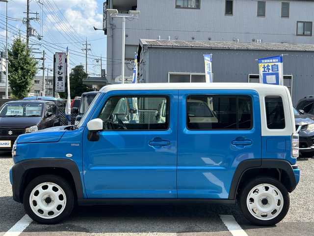 スズキ ハスラー HYBRID G 京都府 2021(令3)年 8.3万km ブリスクブルーメタリック/ホワイト2トーンルーフ (株)IDOMが運営する【じしゃロン伏見店】の自社ローン専用車両になりますこちらは現金またはオートローンご利用時の価格です。自社ローンご希望の方は別途その旨お申付け下さい/社外ナビ(AVIC-BZ501)/(CD/DVD/Bluetooth/USB)/ETC/バックカメラ/コーナーセンサー/レーンキープアシスト/オートライト/アイドリングストップ/前席シートヒーター/社外フロアマット/スマートキー/スペアキー1本