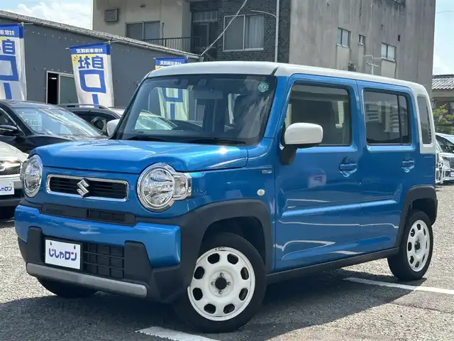 スズキ ハスラー HYBRID G 京都府 2021(令3)年 8.3万km ブリスクブルーメタリック/ホワイト2トーンルーフ (株)IDOMが運営する【じしゃロン伏見店】の自社ローン専用車両になりますこちらは現金またはオートローンご利用時の価格です。自社ローンご希望の方は別途その旨お申付け下さい/社外ナビ(AVIC-BZ501)/(CD/DVD/Bluetooth/USB)/ETC/バックカメラ/コーナーセンサー/レーンキープアシスト/オートライト/アイドリングストップ/前席シートヒーター/社外フロアマット/スマートキー/スペアキー1本
