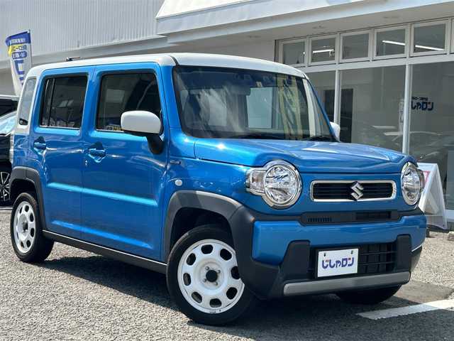 スズキ ハスラー HYBRID G 京都府 2021(令3)年 8.3万km ブリスクブルーメタリック/ホワイト2トーンルーフ (株)IDOMが運営する【じしゃロン伏見店】の自社ローン専用車両になりますこちらは現金またはオートローンご利用時の価格です。自社ローンご希望の方は別途その旨お申付け下さい/社外ナビ(AVIC-BZ501)/(CD/DVD/Bluetooth/USB)/ETC/バックカメラ/コーナーセンサー/レーンキープアシスト/オートライト/アイドリングストップ/前席シートヒーター/社外フロアマット/スマートキー/スペアキー1本