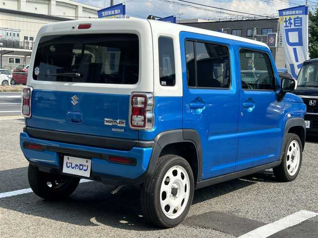 スズキ ハスラー HYBRID G 京都府 2021(令3)年 8.3万km ブリスクブルーメタリック/ホワイト2トーンルーフ (株)IDOMが運営する【じしゃロン伏見店】の自社ローン専用車両になりますこちらは現金またはオートローンご利用時の価格です。自社ローンご希望の方は別途その旨お申付け下さい/社外ナビ(AVIC-BZ501)/(CD/DVD/Bluetooth/USB)/ETC/バックカメラ/コーナーセンサー/レーンキープアシスト/オートライト/アイドリングストップ/前席シートヒーター/社外フロアマット/スマートキー/スペアキー1本