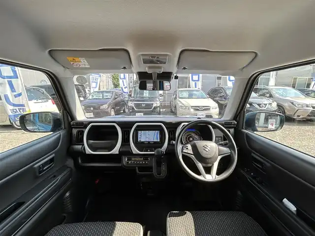 スズキ ハスラー HYBRID G 京都府 2021(令3)年 8.6万km ブリスクブルーメタリック/ホワイト2トーンルーフ (株)IDOMが運営する【じしゃロン伏見店】の自社ローン対象車両になります。こちらは現金ご利用時の価格です。自社ローンご希望の方は別途その旨お申付け下さい。/社外ナビ/(DVD/Bluetooth/USB)/ETC/バックカメラ/コーナーセンサー/レーンキープアシスト/オートライト/アイドリングストップ/前席シートヒーター/社外フロアマット/スマートキー/スペアキー1本