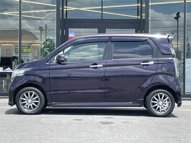 ホンダ Ｎ ＷＧＮ カスタム G 茨城県 2015(平27)年 7.5万km プレミアムベルベットパープル・パール 純正ナビ/【AM・FM・CD・DVD・SD・BT・TV・MusicRack】/ETC/オートライト/Fフォグ/キセノンライト/純正フロアマット/純正アルミホイール/電格ミラー/ウインカーミラー/ドアバイザー/横滑り防止装置/オートエアコン/プッシュスタート/スマートキー