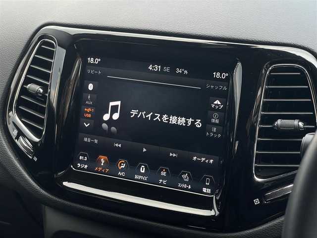 クライスラー・ジープ ジープ コンパス リミテッド 山形県 2020(令2)年 5.6万km パール 4WD/黒レザーシート/運転席パワーシート/前席シートヒーター/パワーバックドア/追従クルコン/HIDライト/純正18インチアルミ