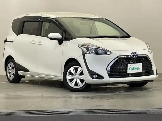 トヨタ シエンタ ハイブリッド G 栃木県 2020(令2)年 1.9万km ホワイトパールクリスタルシャイン メモリナビ/（CD/DVD/フルセグTV/Bluetooth/SD/USB）/バックカメラ/トヨタセーフティセンス/ETC/両側パワースライドドア/禁煙車/オートライト/LEDヘッドライト/横滑り防止装置/フォグランプ/スマートキー/プッシュスタート/ウィンカーミラー/フロアマット