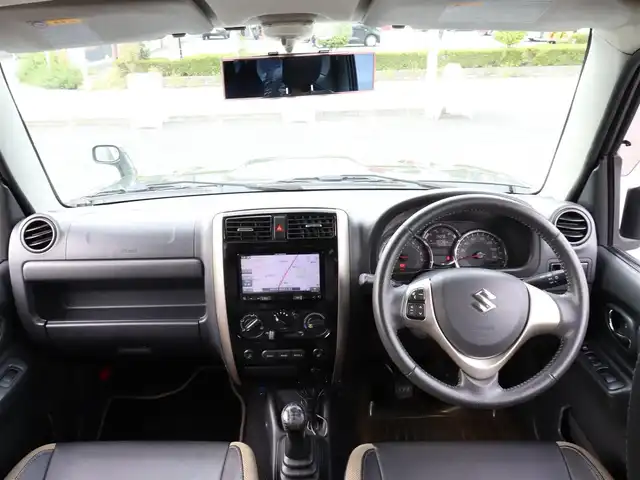 スズキ ジムニー ランドベンチャー 神奈川県 2016(平28)年 7.6万km クールカーキPM ワンオーナー /2インチリフトアップ/規格外純正16インチアルミホイール（JB64純正）/SUZUKI純正マットフラップ/カロッツェリアナビ/：CD DVD再生/：ワンセグTV/：バックカメラ/ETC/純正フロアマット/：ドアバイザー/ーーーーーーーーーーーーーーーーーーーーーーーーー/保証書/取扱説明書/ナビ取説/スペアキー×1