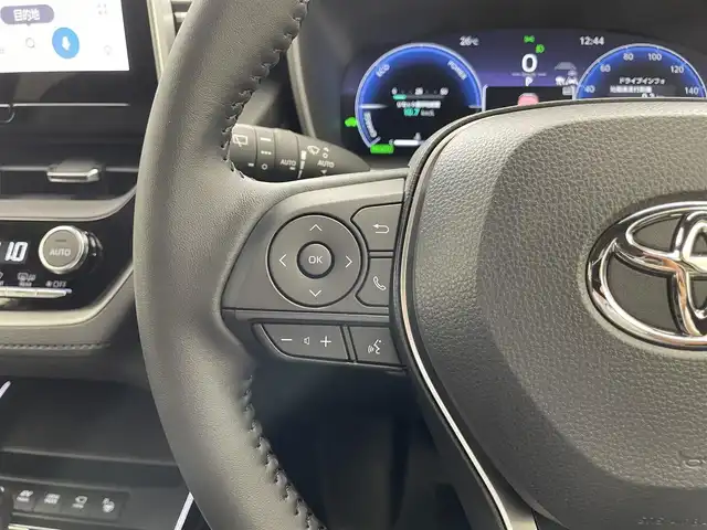 トヨタ カローラ クロス ハイブリッド Z 滋賀県 2025(令7)年 0.1千km ブラックマイカ 純正10.5インチナビ/Bluetooth/フルセグTV/USB/ミラーリング/全方位カメラ/ハーフレザーシート/パノラマガラスルーフ/パワーバックドア/パワーシート/シートヒーター/エアーシート/ステアリングリモコン/ETC2.0/前後ドライブレコーダー