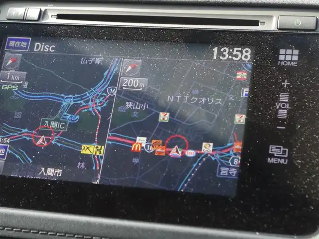 ホンダ ヴェゼル ハイブリッド X 埼玉県 2014(平26)年 8.1万km Ｄグリーン オートクルーズコントロール/ワンセグTV/バックカメラ/CD再生可/Bluetooth/ETC/ドラレコ/純正16インチAW/タバコ臭あり