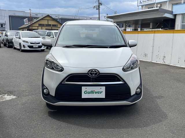 トヨタ シエンタ G 宮城県 2017(平29)年 4.4万km ホワイトパールクリスタルシャイン 社外メモリーナビ/フルセグTV/両側パワースライドドア/バックカメラ/スマートキー/オートライト/フォグランプ/革巻きステアリング/保証書/取扱説明書