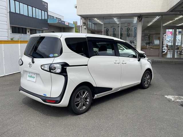 トヨタ シエンタ G 宮城県 2017(平29)年 4.4万km ホワイトパールクリスタルシャイン 社外メモリーナビ/フルセグTV/両側パワースライドドア/バックカメラ/スマートキー/オートライト/フォグランプ/革巻きステアリング/保証書/取扱説明書