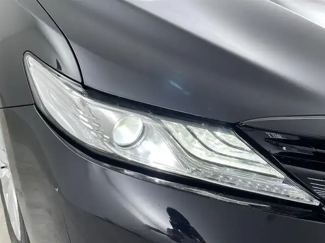 トヨタ カムリ G 千葉県 2018(平30)年 5.8万km アティチュードブラックマイカ 禁煙　純正９型ナビ　フロントカメラ　バックカメラ　ＥＴＣ　３６０°ドライブレコーダー　追従走行　ＭＴモード付ＡＴ　フルセグＴＶ　Ｂｌｕｅｔｏｏｔｈ　電動リアゲート　ＬＥＤヘッドライト　Ｄ席パワーシート