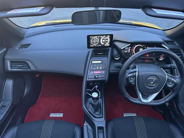 ホンダ Ｓ６６０ α 東京都 2015(平27)年 0.7万km カーニバルイエローⅡ ワンオーナー/純正センターディスプレイ/バックカメラ/クルーズコントロール/LEDヘッドライト/ハーフレザーシート/純正アルミホイール/革巻きステアリングホイール/ステアリングスイッチ/プッシュスタート/スマートキー×2/無限フロアマット/ステンレスペダル/保証書/取扱説明書