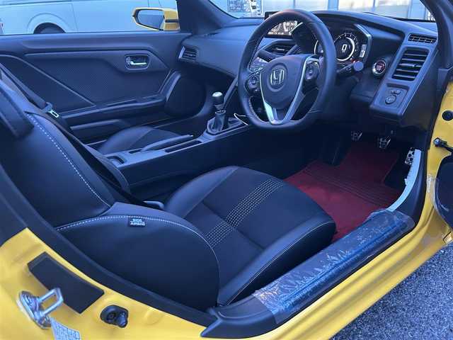 ホンダ Ｓ６６０ α 東京都 2015(平27)年 0.7万km カーニバルイエローⅡ ワンオーナー/純正センターディスプレイ/バックカメラ/クルーズコントロール/LEDヘッドライト/ハーフレザーシート/純正アルミホイール/革巻きステアリングホイール/ステアリングスイッチ/プッシュスタート/スマートキー×2/無限フロアマット/ステンレスペダル/保証書/取扱説明書
