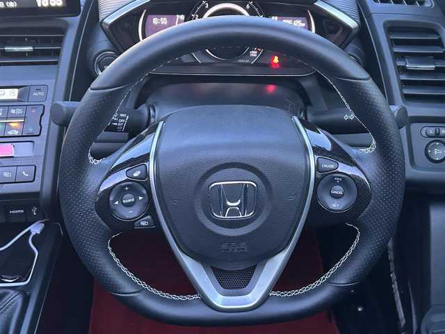 ホンダ Ｓ６６０ α 東京都 2015(平27)年 0.7万km カーニバルイエローⅡ ワンオーナー/純正センターディスプレイ/バックカメラ/クルーズコントロール/LEDヘッドライト/ハーフレザーシート/純正アルミホイール/革巻きステアリングホイール/ステアリングスイッチ/プッシュスタート/スマートキー×2/無限フロアマット/ステンレスペダル/保証書/取扱説明書