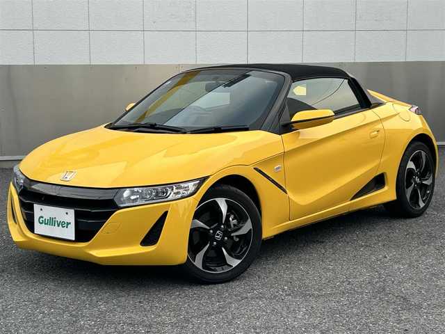 ホンダ Ｓ６６０ α 東京都 2015(平27)年 0.7万km カーニバルイエローⅡ ワンオーナー/純正センターディスプレイ/バックカメラ/クルーズコントロール/LEDヘッドライト/ハーフレザーシート/純正アルミホイール/革巻きステアリングホイール/ステアリングスイッチ/プッシュスタート/スマートキー×2/無限フロアマット/ステンレスペダル/保証書/取扱説明書