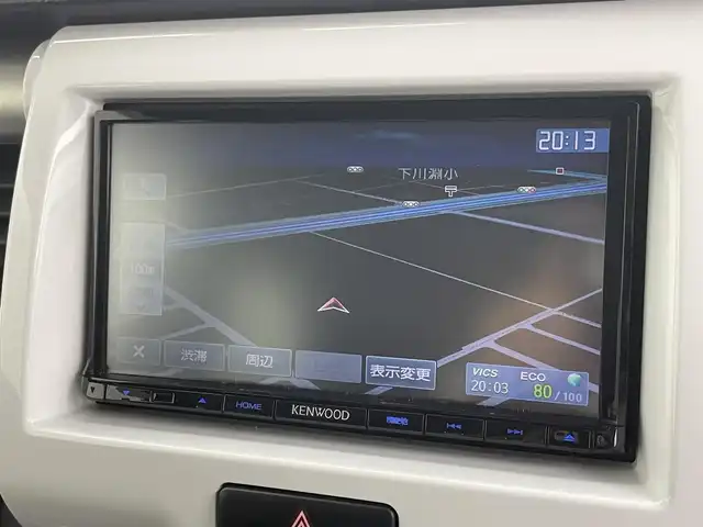 スズキ ハスラー G 群馬県 2016(平28)年 6.6万km キャンディピンクメタリック/ホワイト2トーンルーフ 衝突軽減　社外７型ナビ　４ＷＤ　ダウンヒルアシスト　アイドリングストップ　ドライブレコーダー　前席シートヒーター　社外１５インチアルミホイール　ＥＴＣ　ＡＢＳ　横滑り防止装置　プッシュスタート　禁煙車