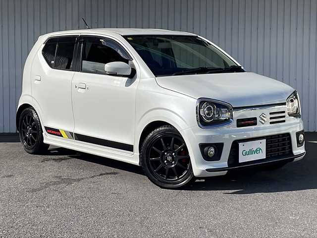 スズキ アルト ワークス 長野県 2020(令2)年 3.8万km ピュアホワイトP ４WD/マニュアル/メモリーナビフルセグTV/バックカメラ/純正１５インチアルミ/前2席レカロシート/車高調/純正サス積込/社外マフラー/コムテックドライブレコーダー/保証書・取説