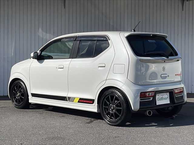 スズキ アルト ワークス 長野県 2020(令2)年 3.8万km ピュアホワイトP ４WD/マニュアル/メモリーナビフルセグTV/バックカメラ/純正１５インチアルミ/前2席レカロシート/車高調/純正サス積込/社外マフラー/コムテックドライブレコーダー/保証書・取説